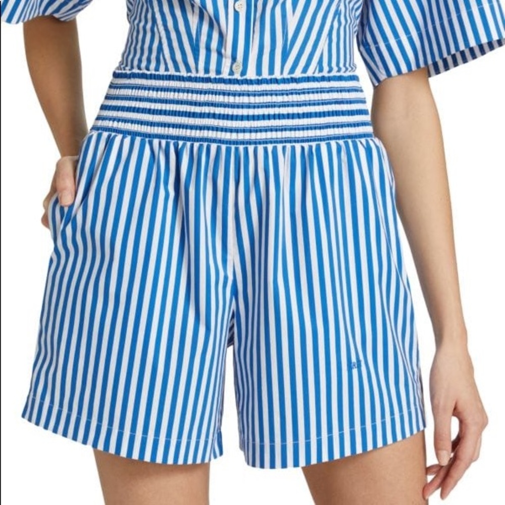 FRAME Boxer Striped Shorts Size S
